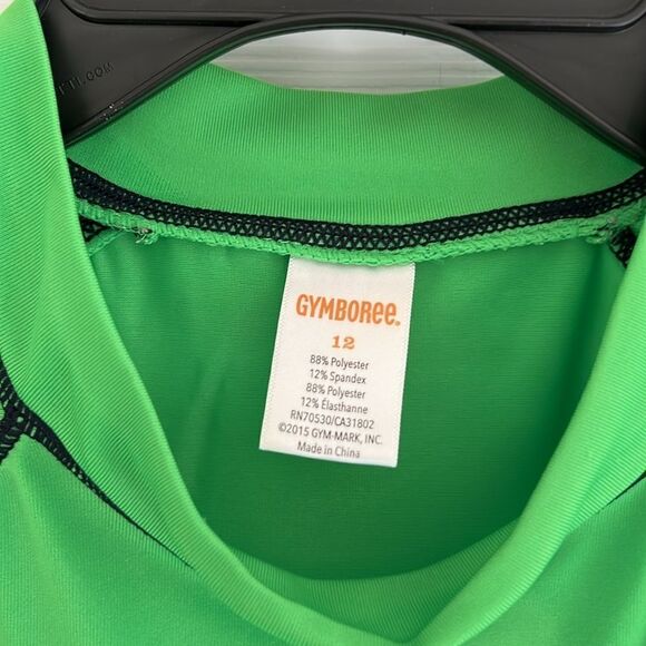 Gymboree Youth boys green size 12 rash guard. - Picture 2 of 4
